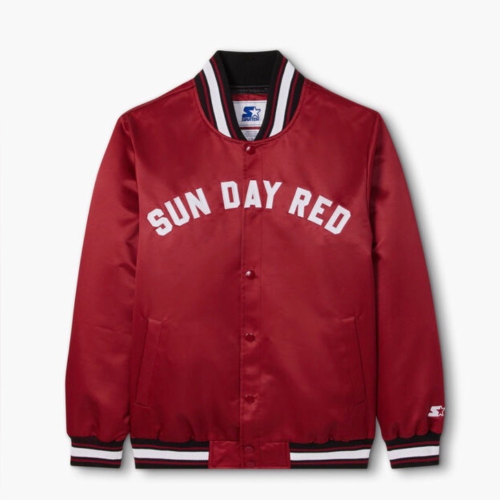 Sun Day Red x Starter ‘92 Jacket (Limited Edition)-Various Sizes NWT🔥